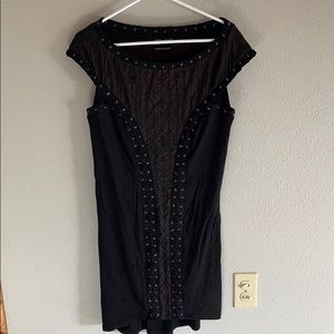 SOLD All Saints black dress Sz 10